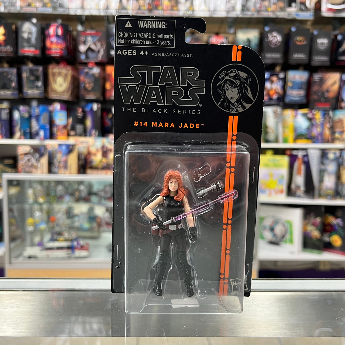 Star Wars - Black Series - Mara Jade (Expanded Universe) - #14 - 2013 (Stapled Window)