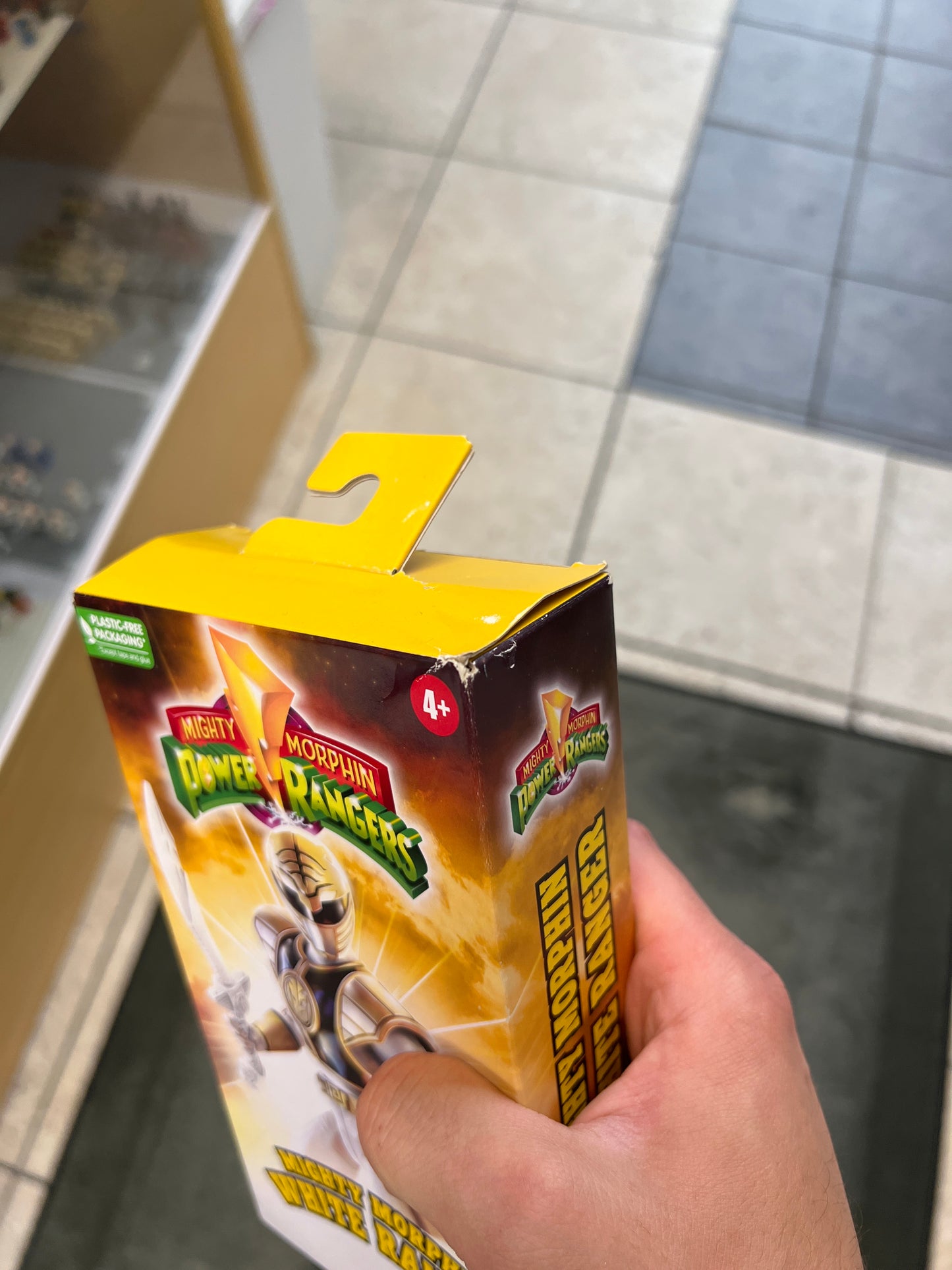 Mighty Morphin Power Rangers - Mighty Morphin White Ranger - 6" Action Figure - VHS Exclusive