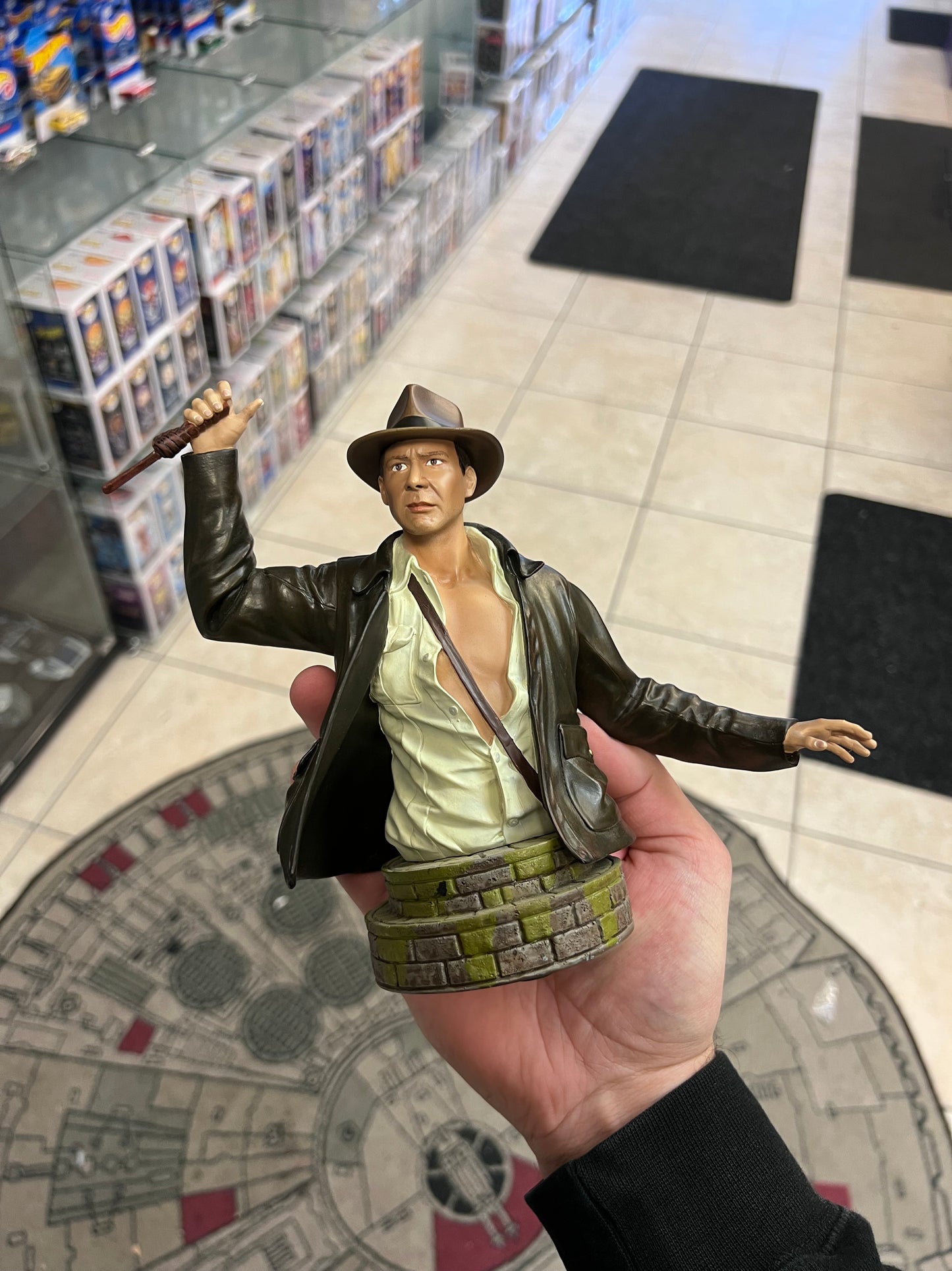 Indiana Jones Collectible Mini Bust - Raiders of the Lost Ark - Gentle Giant - 2008 (2591/5000) (OPEN BOX)