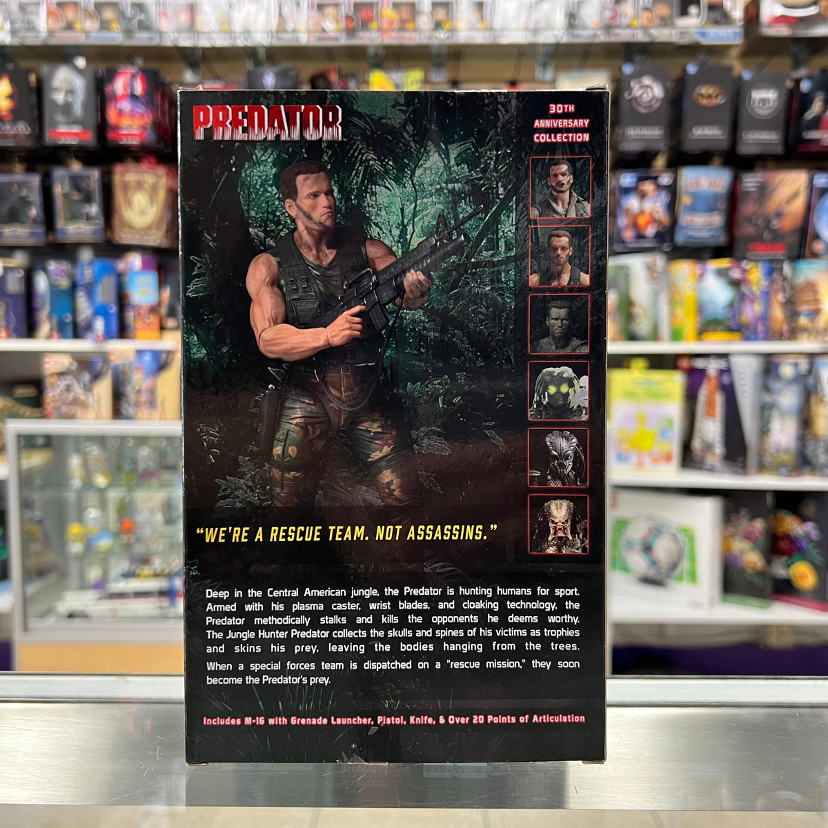 NECA - Predator (30th Anniversary) - Jungle Patrol Dutch - 7" Action Figure - 2017