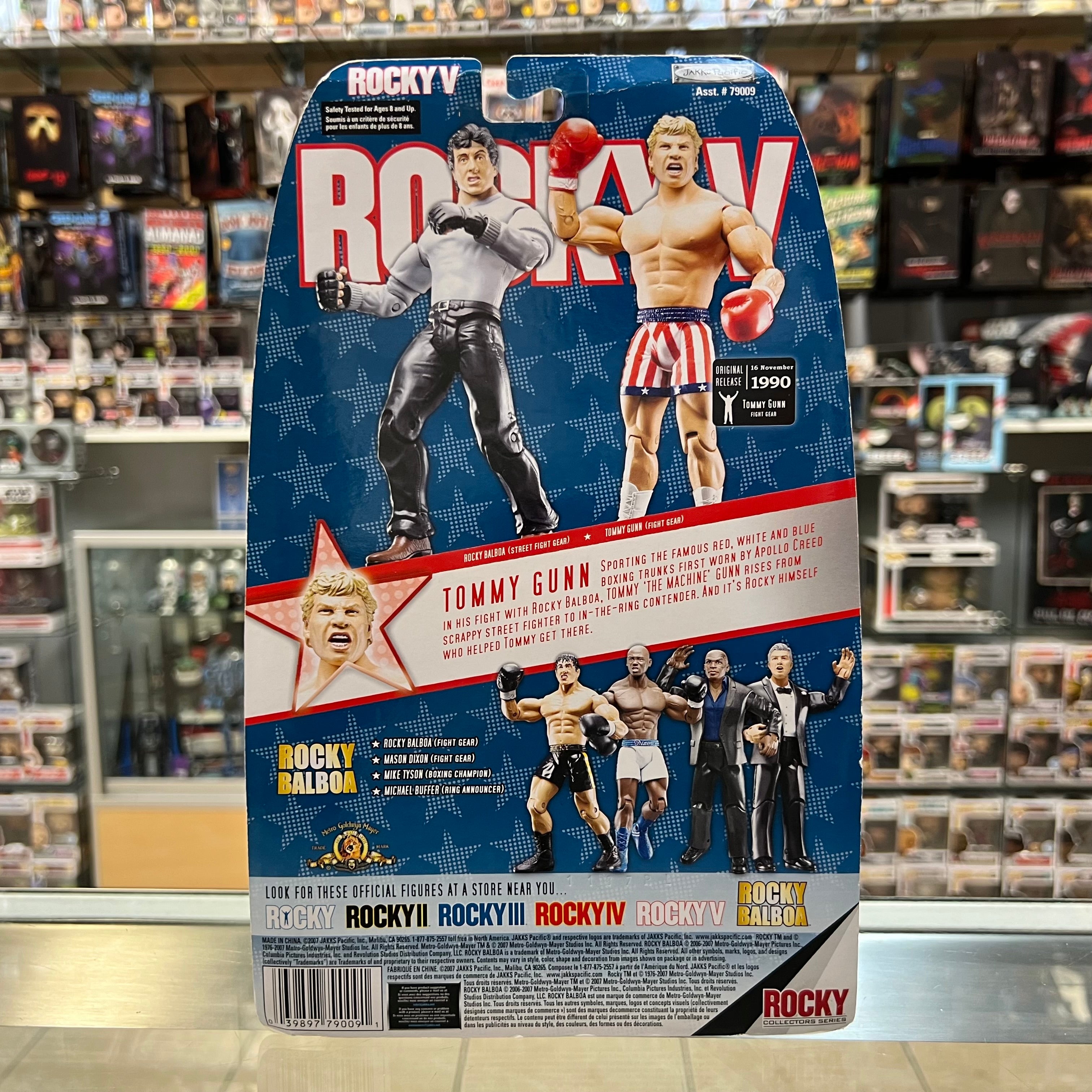 Rocky V - Tommy Gunn [The Machine] - Fight Gear - (Rocky Collector