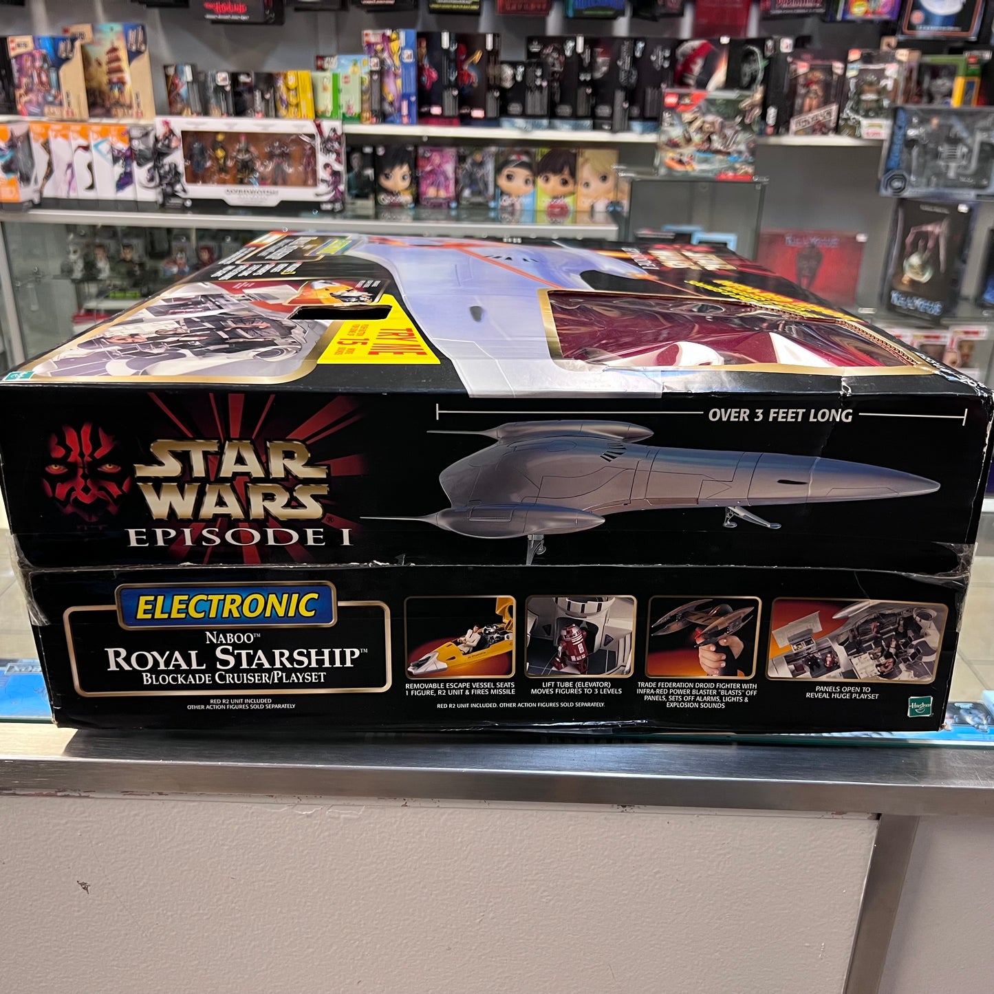 Hasbro - Star Wars Episode I - Naboo Royal Starship - 1999 - SEE PHOTOS