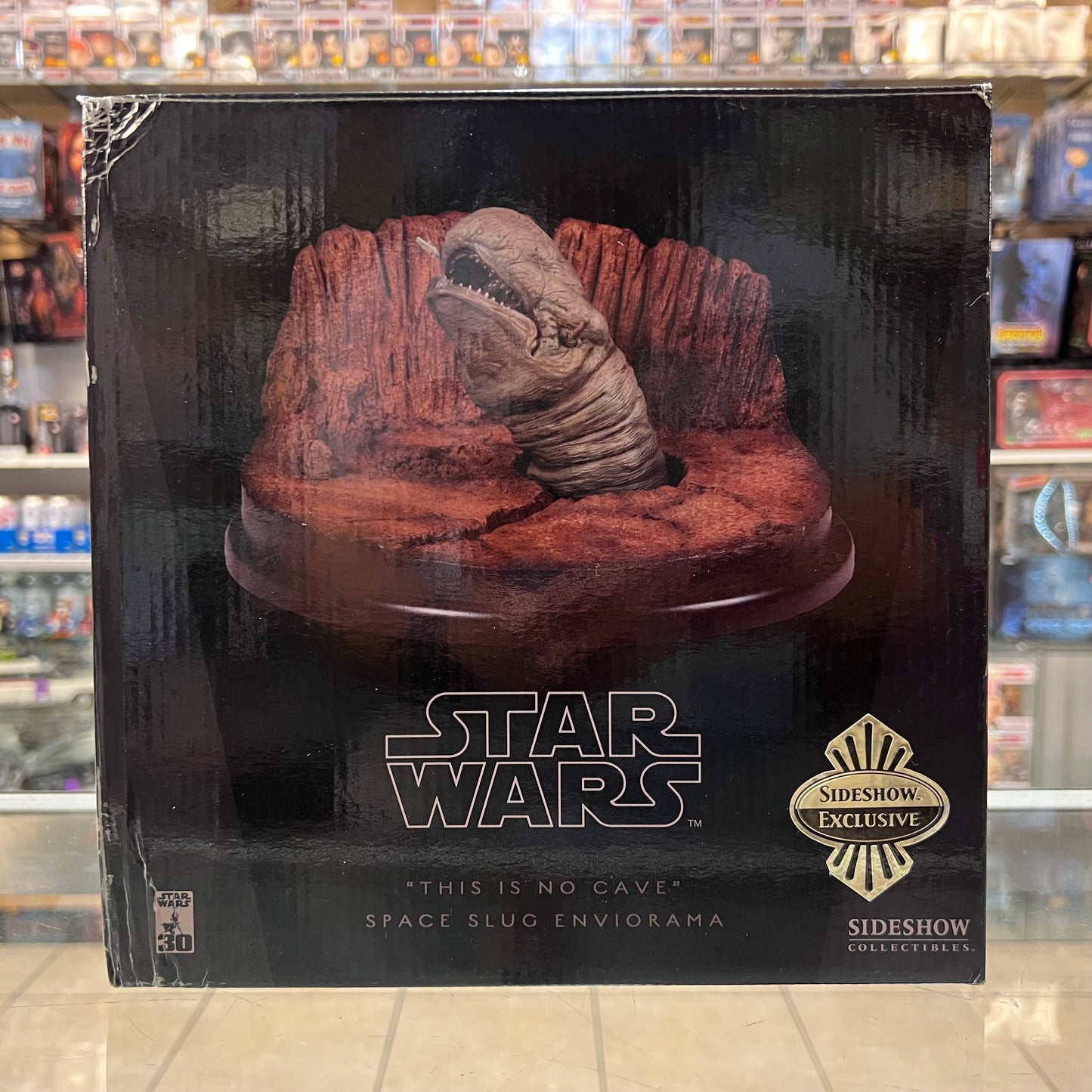 Sideshow - Star Wars "This is no Cave" Space Slug Enviorama Sideshow Exclusive 30th Anniversary