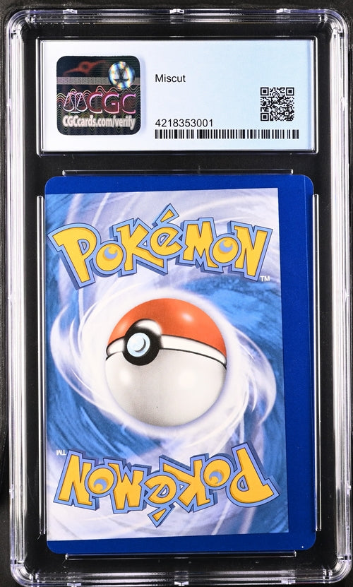 Pokémon - Lightning Energy (2022) - CGC 9 Mint - Error Miscut