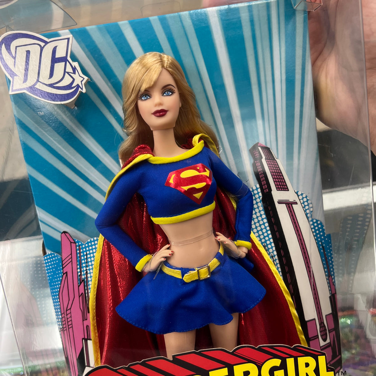 Barbie - DC Supergirl Barbie Doll - Silver Label - 2008 *SEE PHOTOS*