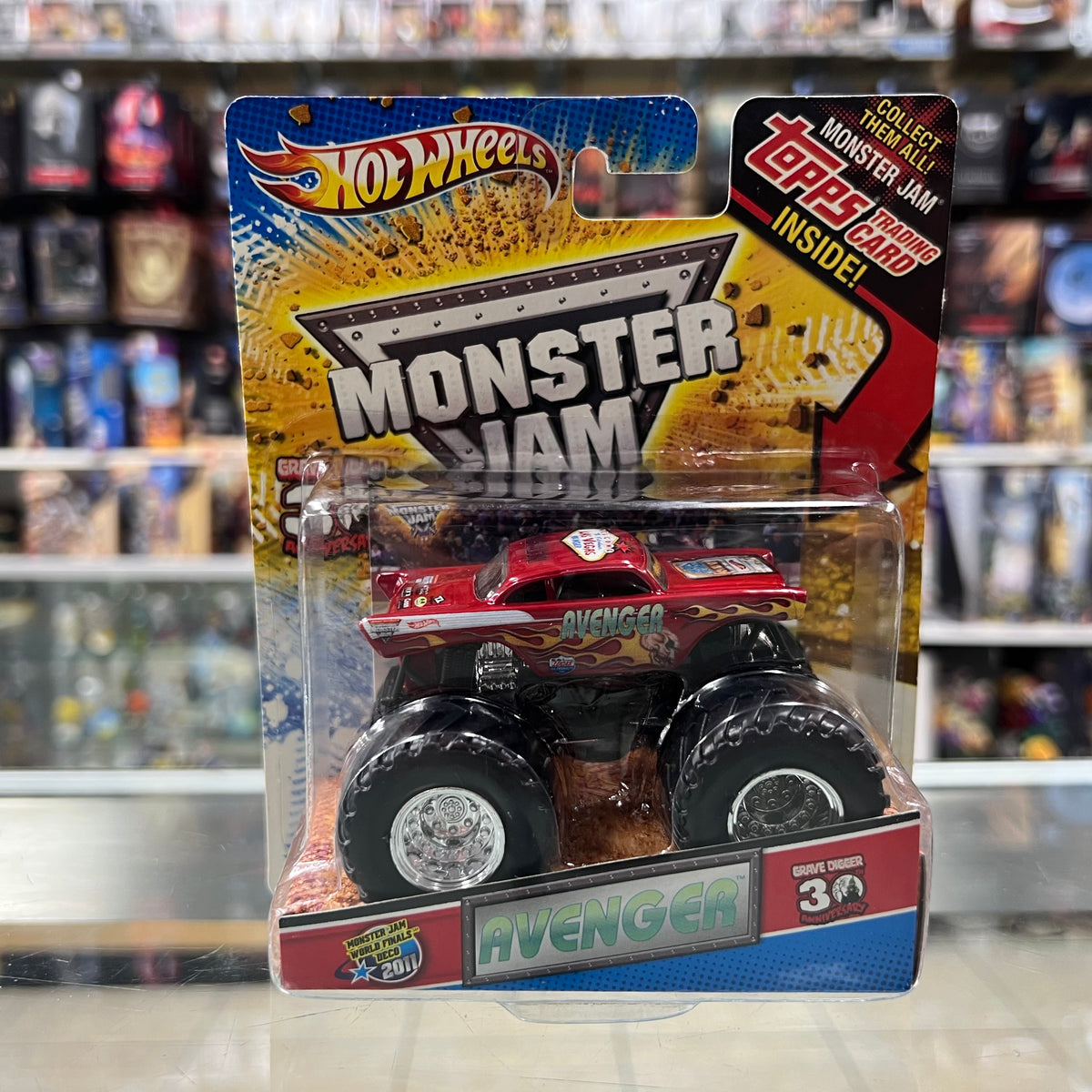 Hot Wheels - Monster Jam - Avenger World Finals - 1:64 Scale Diecast Trucks 2011