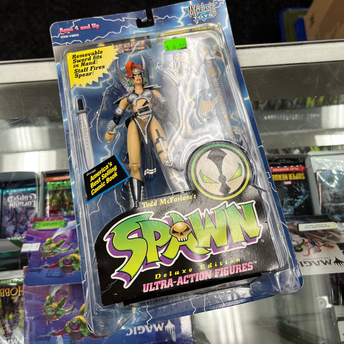 McFarlane Toys - Spawn - Angela Deluxe Edition Ultra Action Figure (See Photos)
