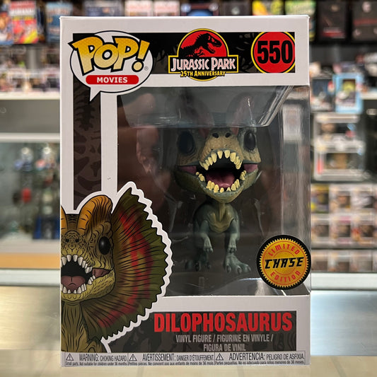 Funko Pop! Movies - Jurassic Park 25th Anniversary - Dilophosaurus - Chase - 550