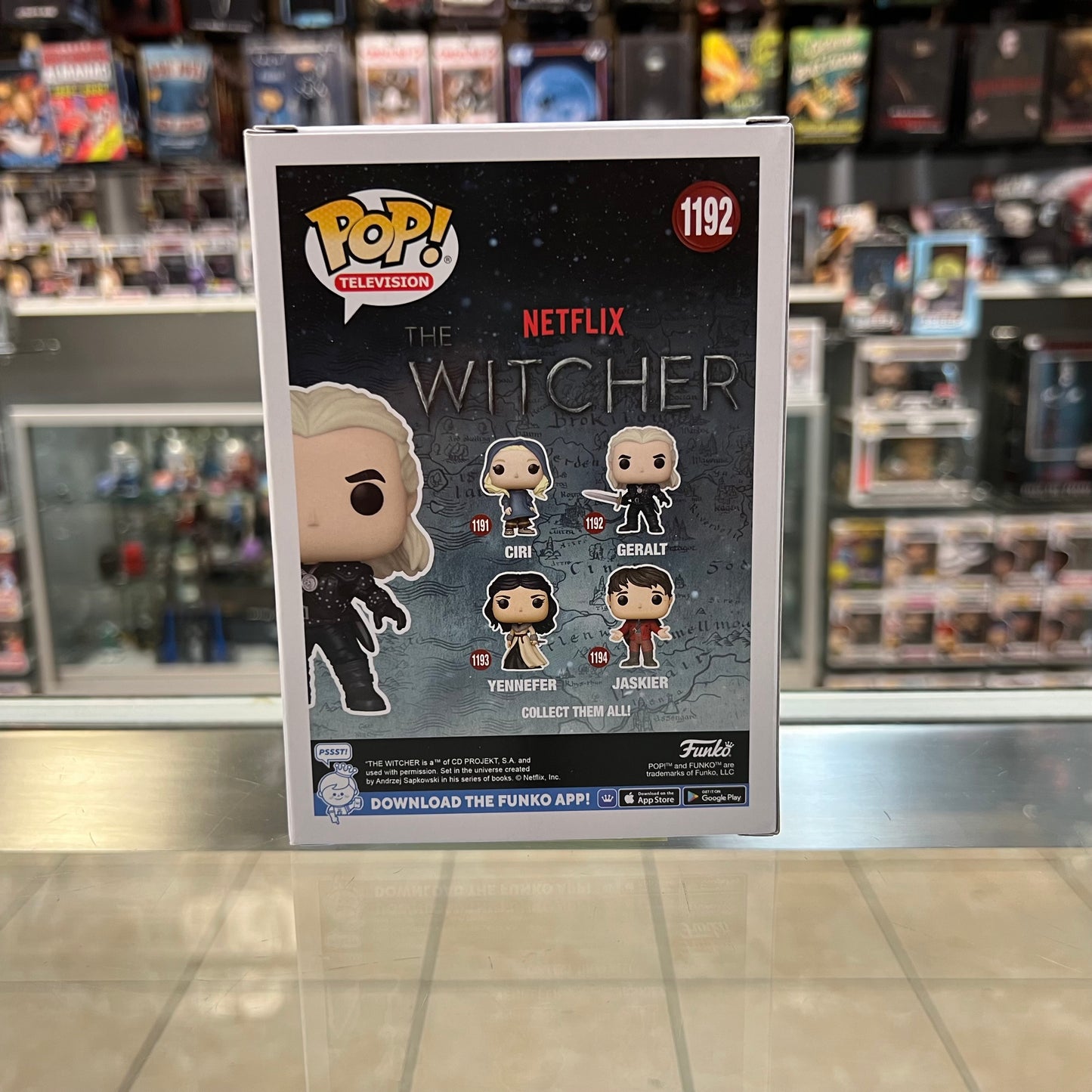 Funko Pop! Television - The Witcher - Geralt - Chase - 1192