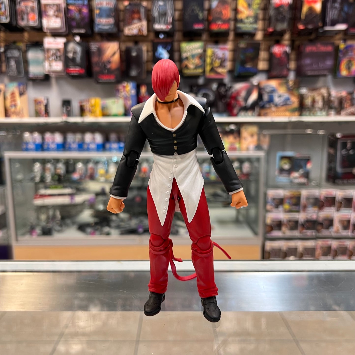 Storm Collectibles - The King of Fighters '98 - Iori Yagami 1/12 Scale Action Figure - OPEN BOX SEE PHOTOS