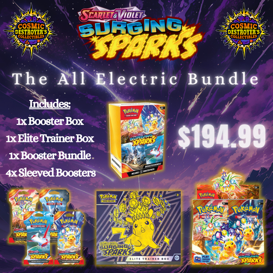 Pokémon TCG: Surging Sparks - The All Electric Bundle