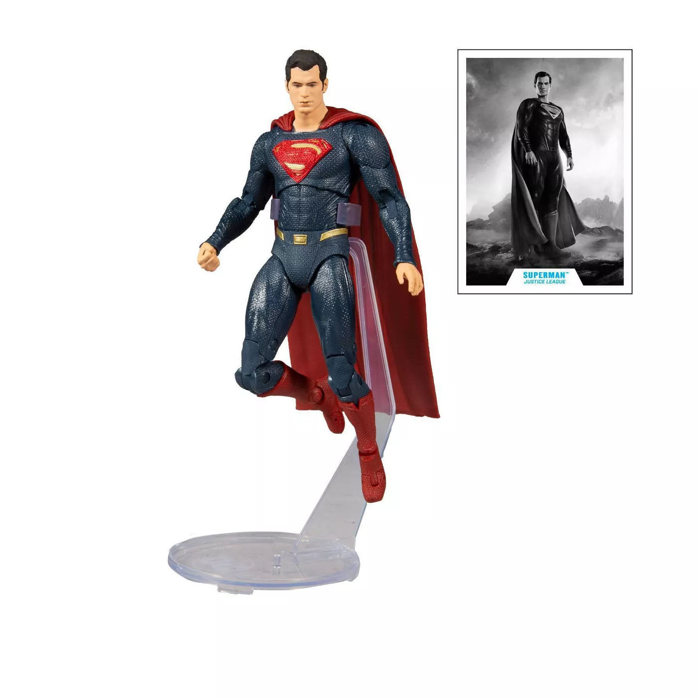 DC Multiverse - Superman (Justice League 2021)  RED , WHITE, BLUE SUIT