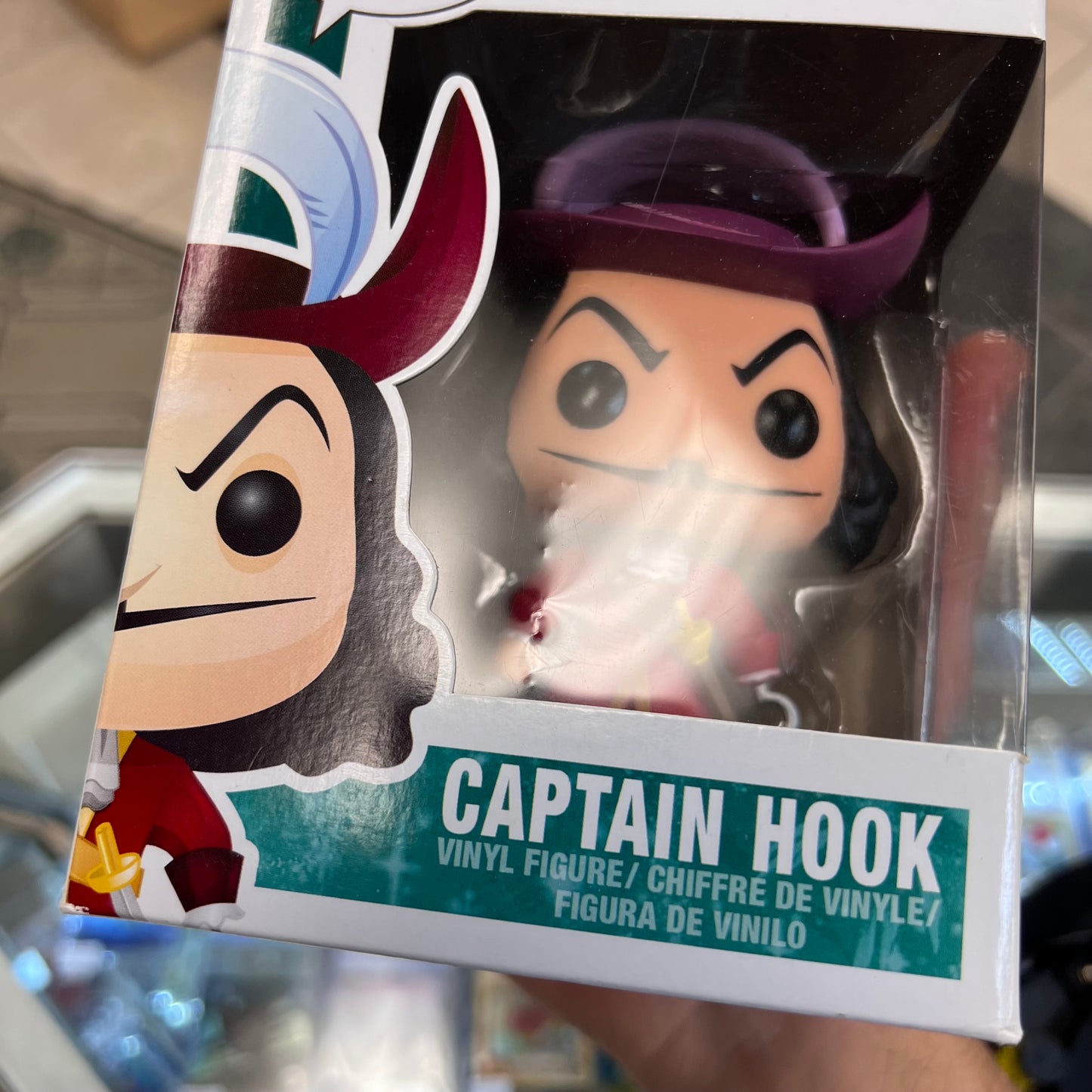 Funko Pop! Disney - Captain Hook - #26 (VAULTED) BAD BOX!