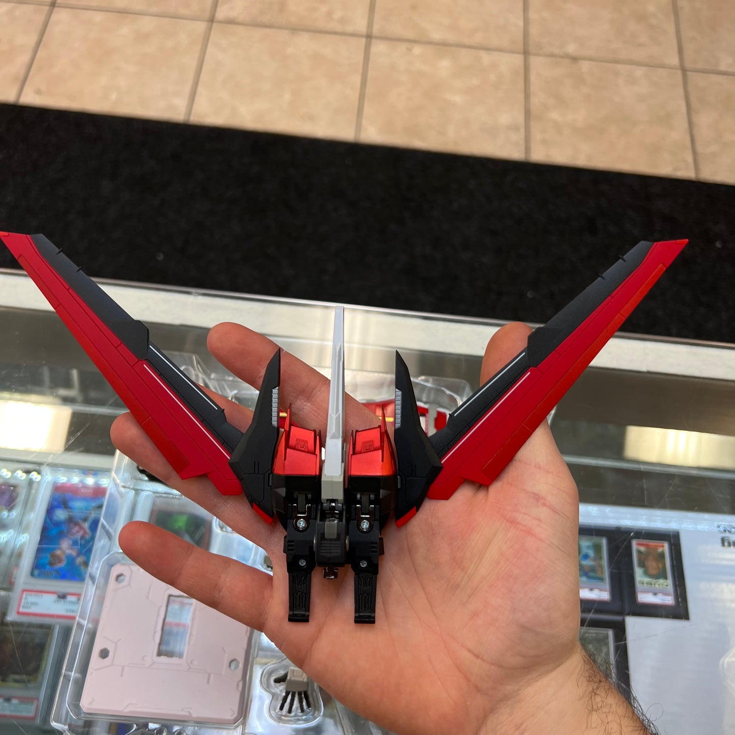 Bandai Metal Build Gundam SEED Aile Strike Gundam Figure (OPEN BOX)