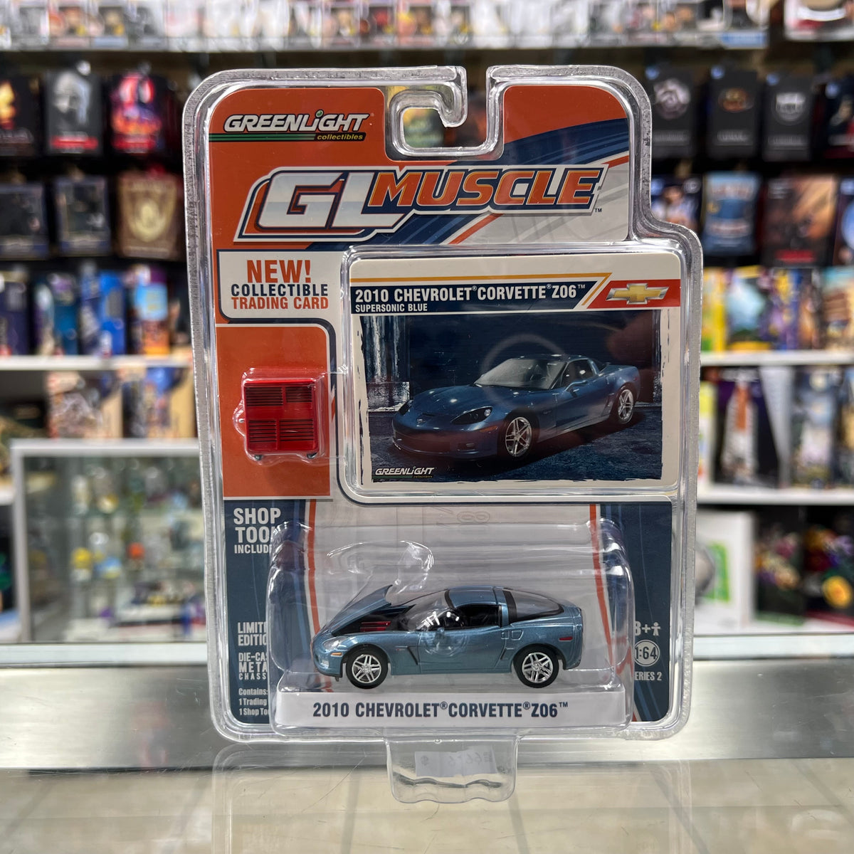 Greenlight - GL Muscle - 2010 Chevrolet Corvette Z06 - 1:64 Scale (Diecast)