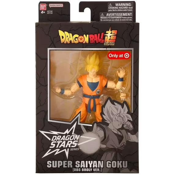 Dragon Ball Super - Dragon Stars - Super Saiyan Goku (Dbs Broly Ver.) - TARGET EXCLUSIVE Action Figure