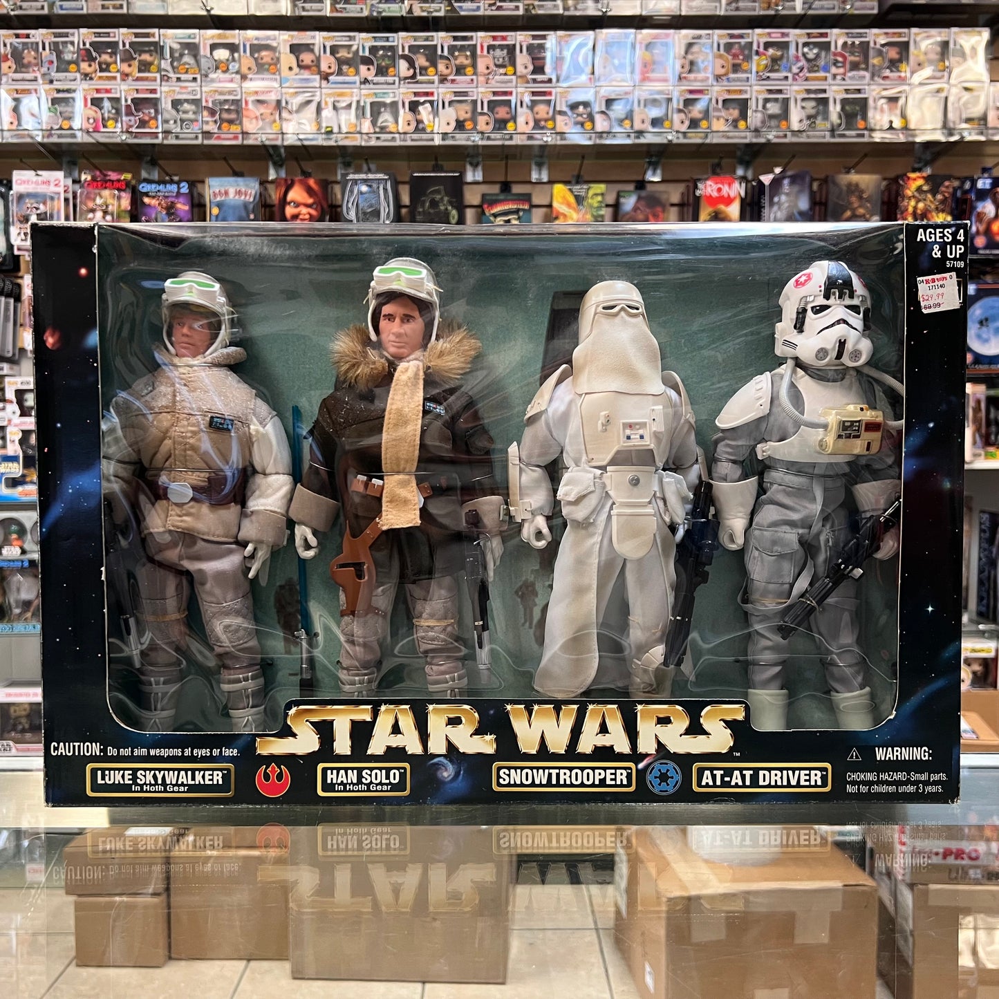 Star Wars The Empire Strikes Back - 12in Action Figure 4 pack - Kenner (1998)