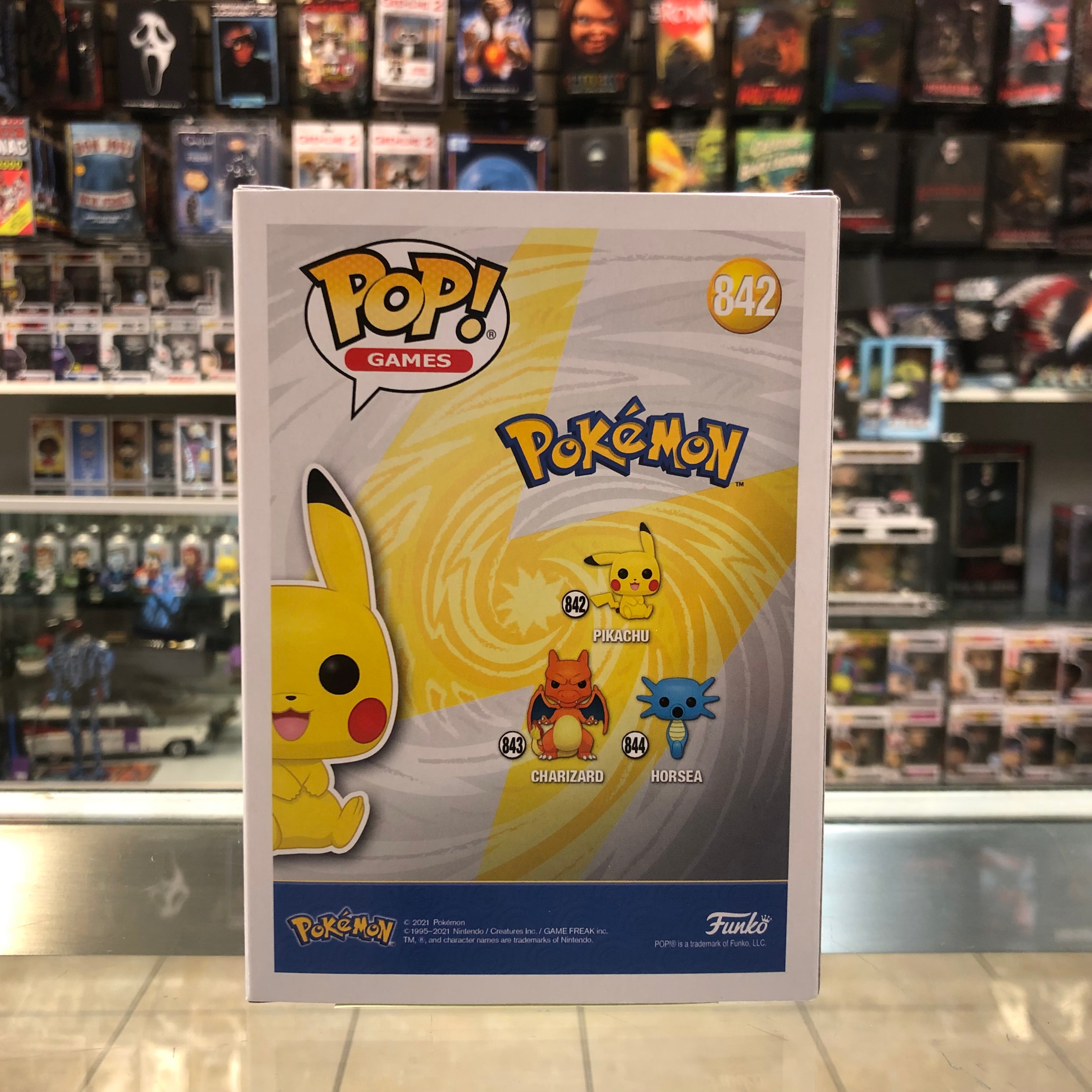 Pokemon 3.75 Inch Action Figure Exclusive, Pikachu Diamond #842, Pokémon Pikachu hot Funko Pop Limited Edition, Exclusive, Collectable, Best Gif