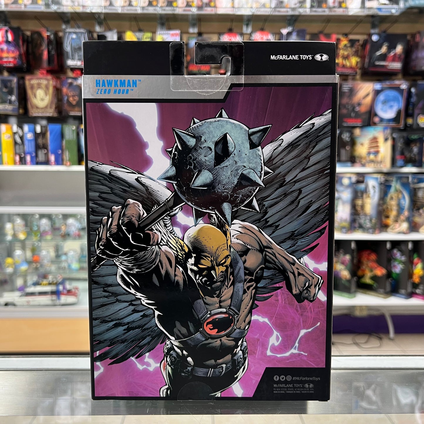 McFarlane Toys DC Multiverse - Hawkman Zero Hour Platinum (McFarlane Collector Edition)