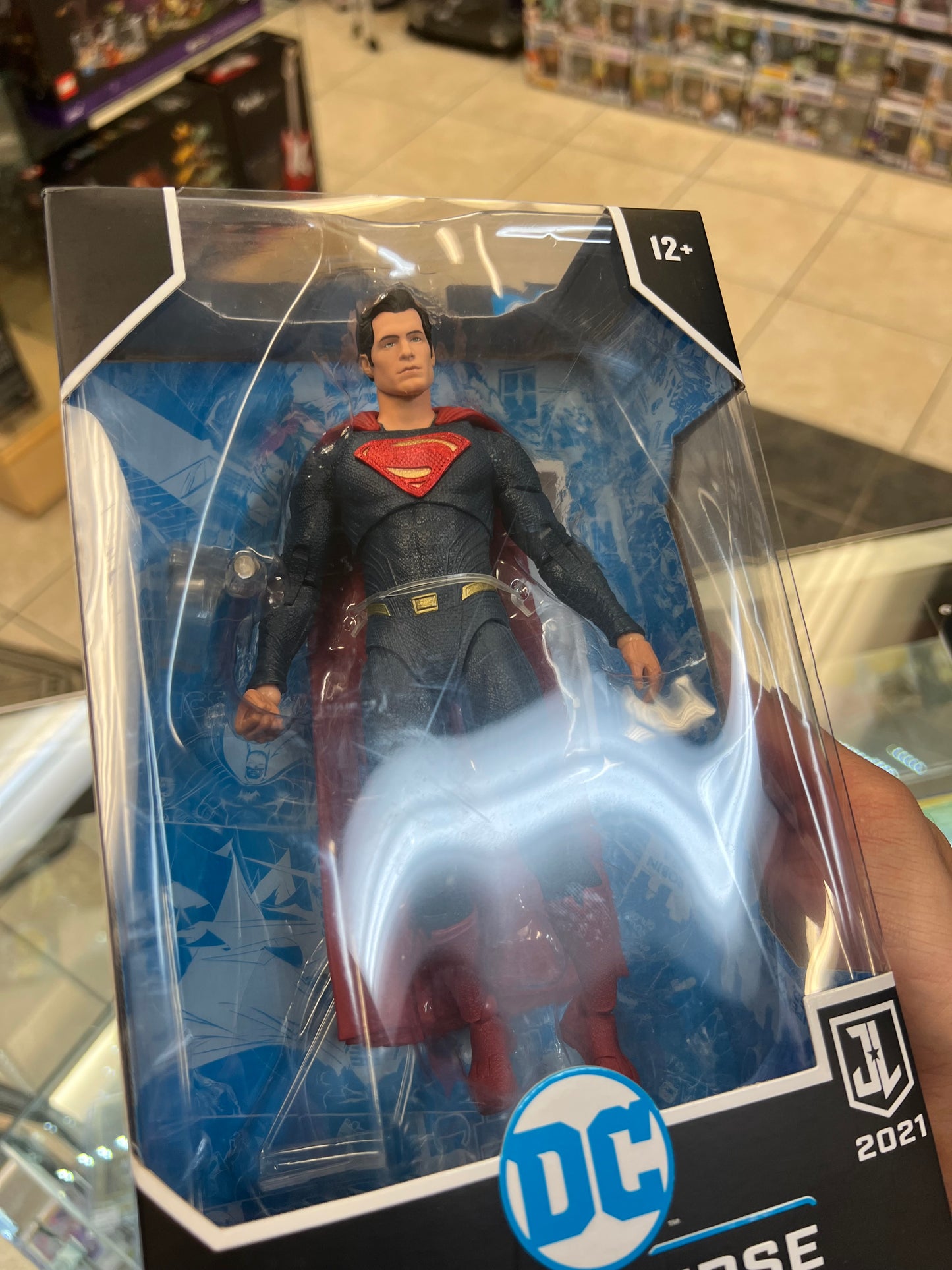 DC Multiverse - Superman (Justice League 2021)  RED , WHITE, BLUE SUIT