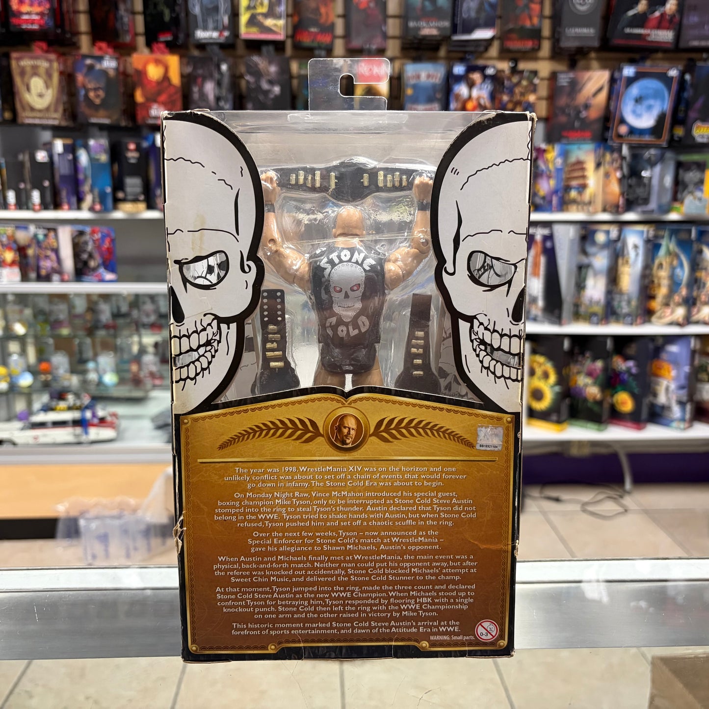 Mattel - WWE Defining Moments - "Stone Cold Steve Austin" - 2015 - Action Figure