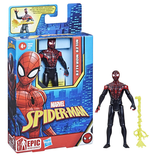 Marvel Spider-Man Epic Hero Series - Miles Morales 4" Action Figure