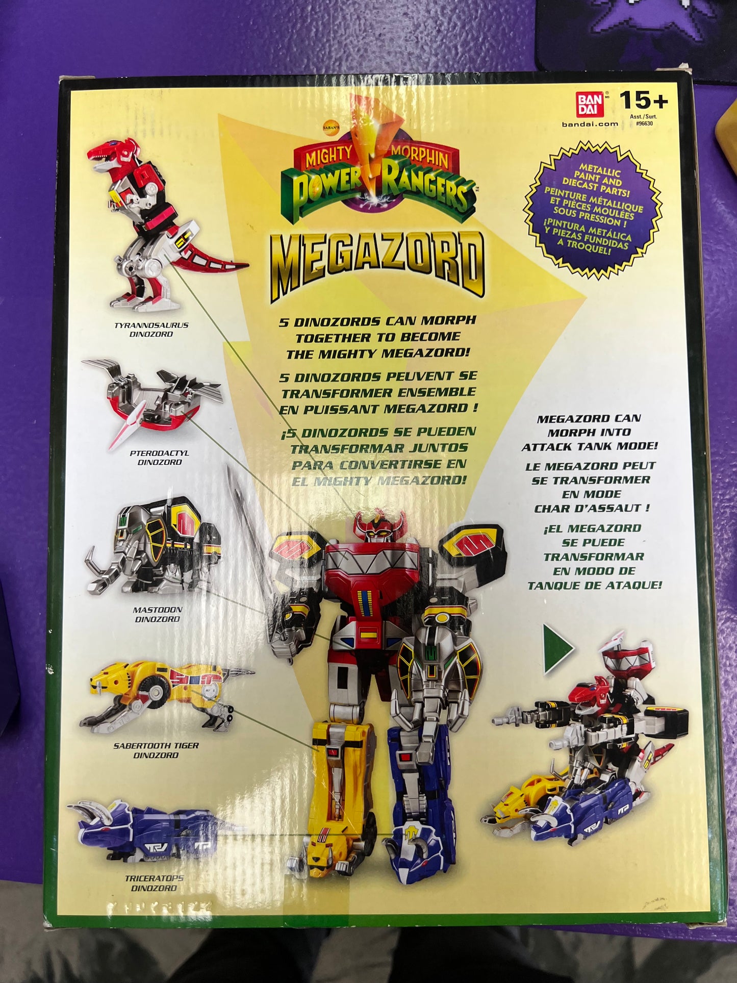 Mighty Morphin Power Rangers Legacy - Dino Megazord - 2013