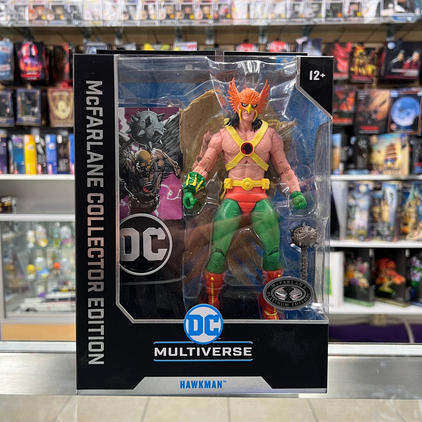 McFarlane Toys DC Multiverse - Hawkman Zero Hour Platinum (McFarlane Collector Edition)