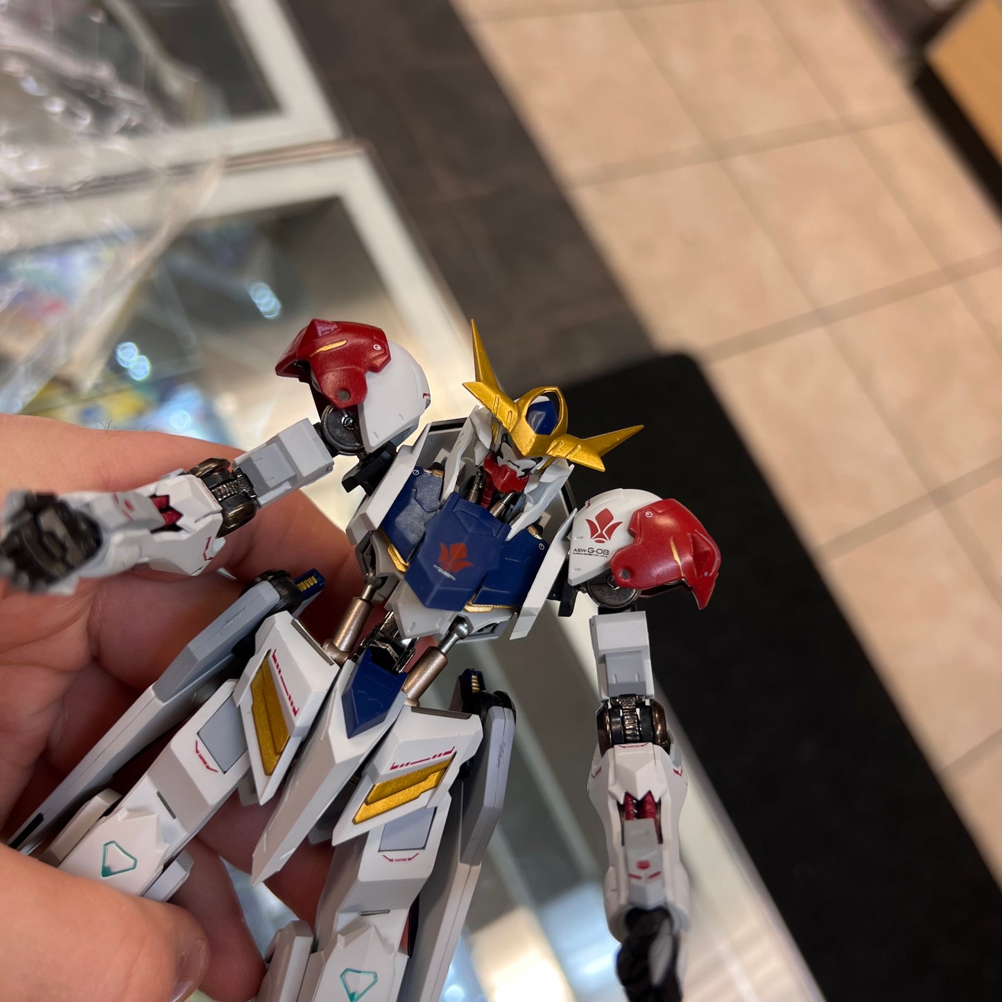 Bandai Metal Robot Spirits Gundam Barbatos Lupus Figure (Gundam: Iron-Blooded Orphans) - ASW-G-08 [OPEN BOX]