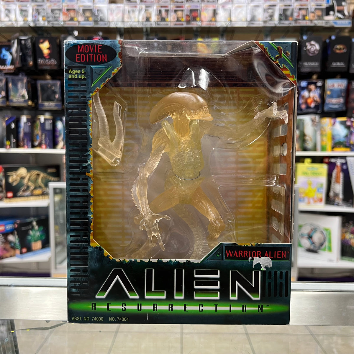 Alien Resurrection - Warrior Alien (Japanese Translucent Clear Variant) Kenner - 1998