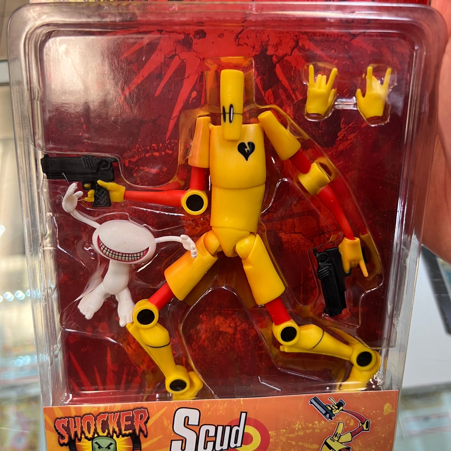 Shocker Toys - Scud The Disposable Assassin Action Figure - Comic Book Heroes