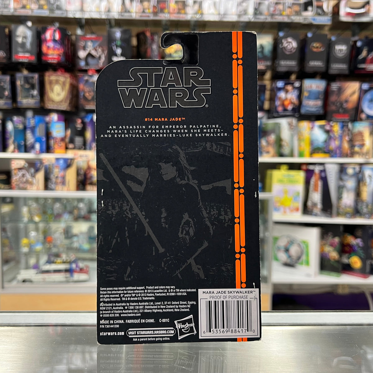 Star Wars - Black Series - Mara Jade (Expanded Universe) - #14 - 2013 (Stapled Window)