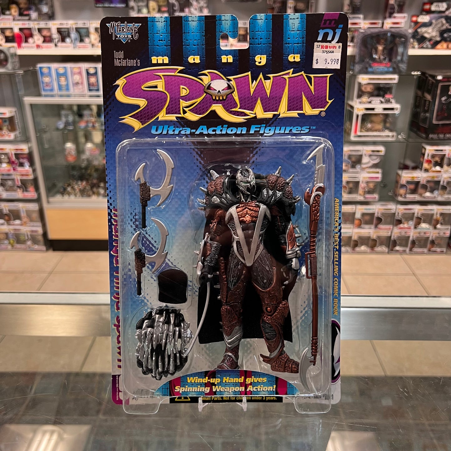 Todd McFarlane's - Manga Spawn - Manga Ninja Spawn - Series 9 - McFarlane Toys