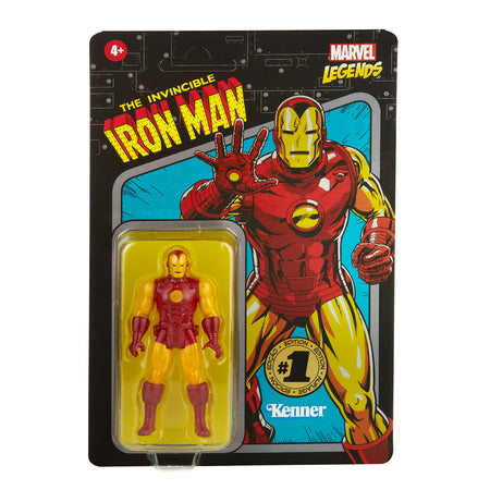 Marvel Legends - Retro Collection - Black Panther & Invincible Iron Man (Hasbro Pulse exclusive) - 3.75" Action Figure 2-Pack
