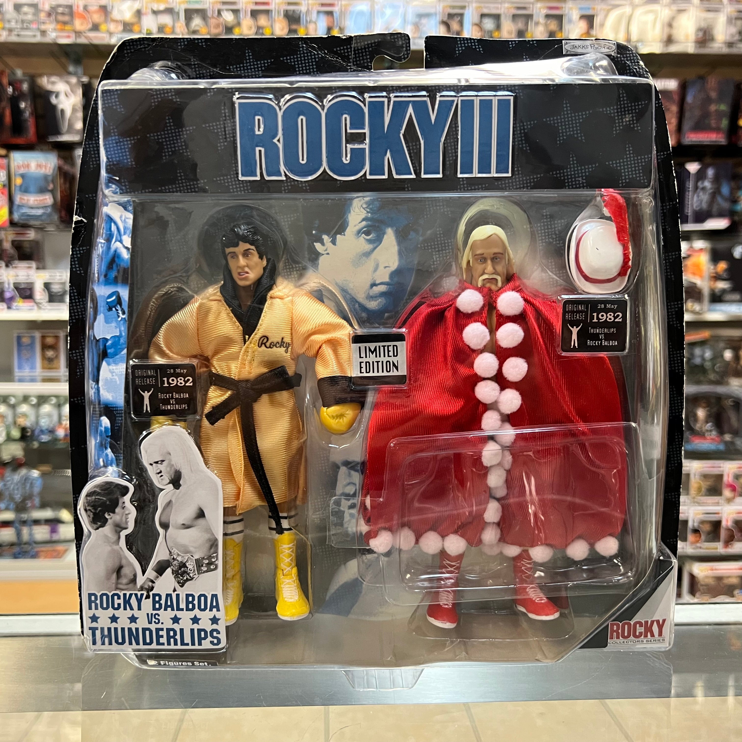 Hot Rocky 3 boxed set & rocky 2 figure