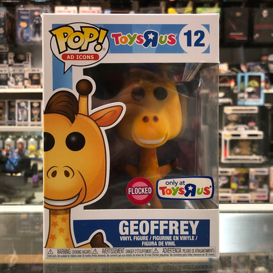 Funko Pop! AD ICONS - Toys R Us - Geoffrey (Flocked) - Exclusive - 12