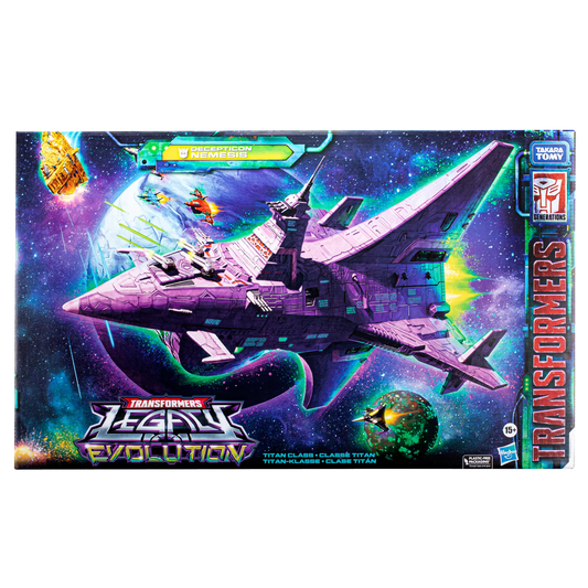 Transformers Legacy Evolution - Titan Class - Decepticon Nemesis Action Figure