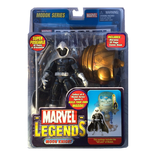 Marvel Legends - Moon Knight - 6" Action Figure -  MODOK Series (Black)