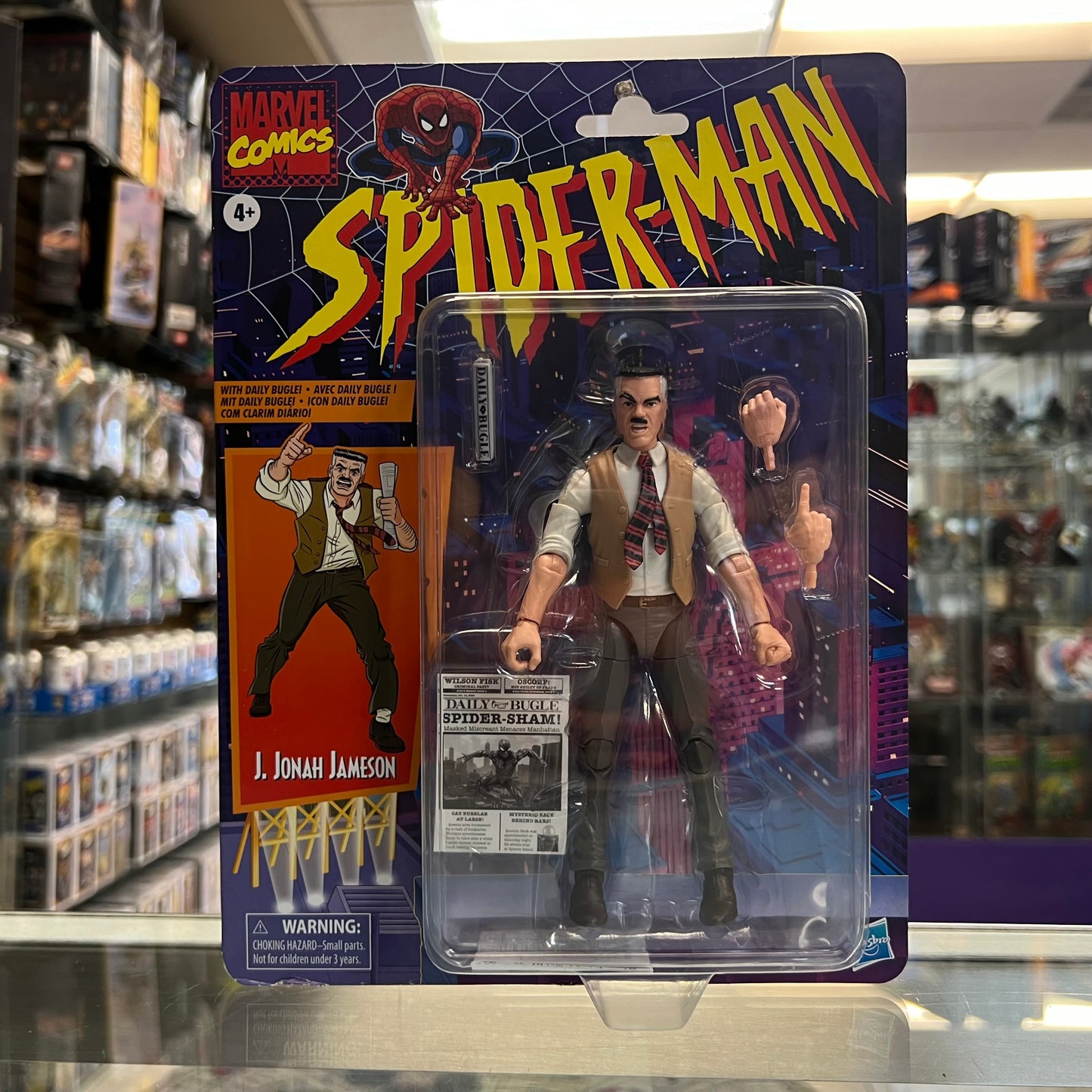 Marvel Legends Retro Spider-Man Series - J. Jonah Jameson