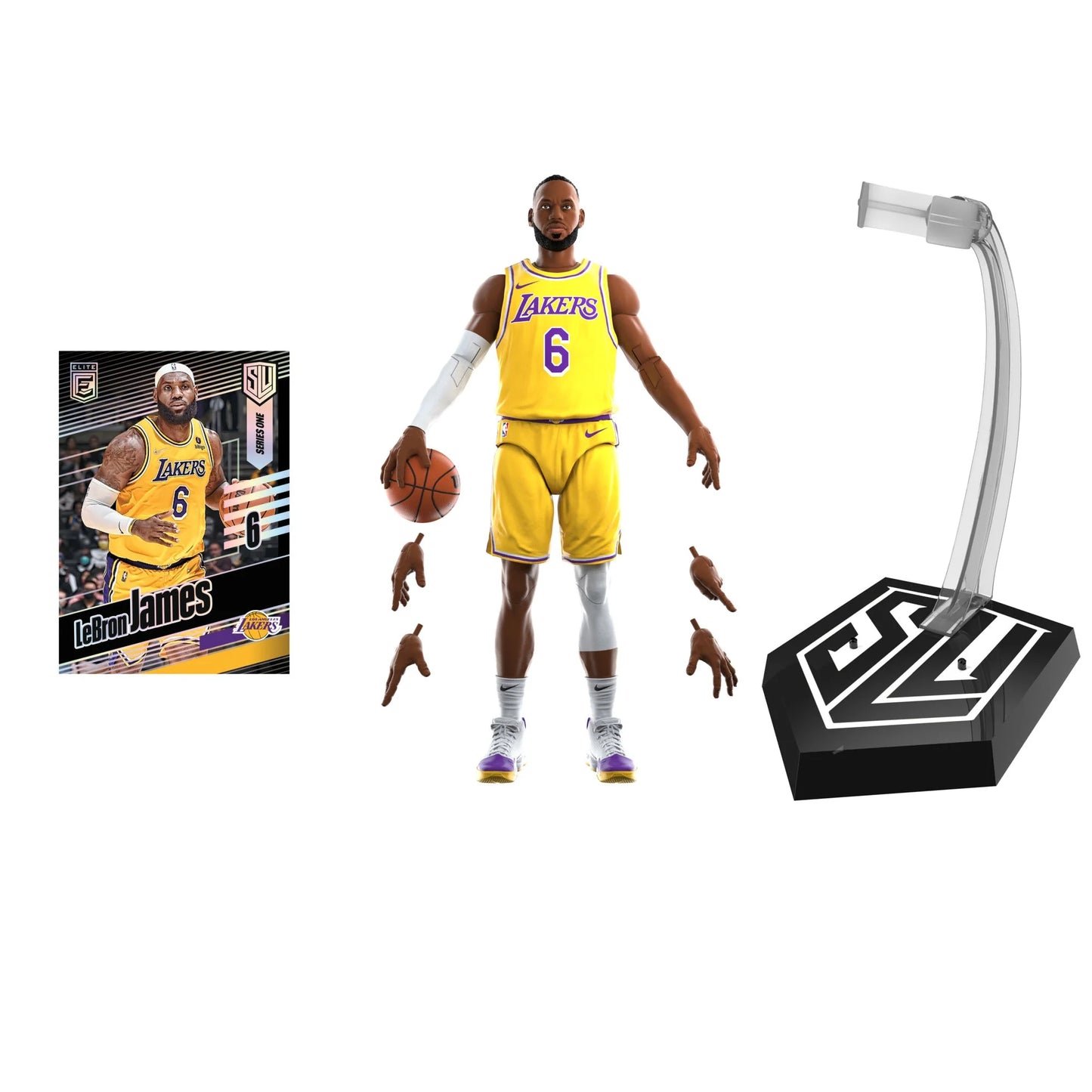 Hasbro Starting Lineup NBA Series 1 LeBron James Figure