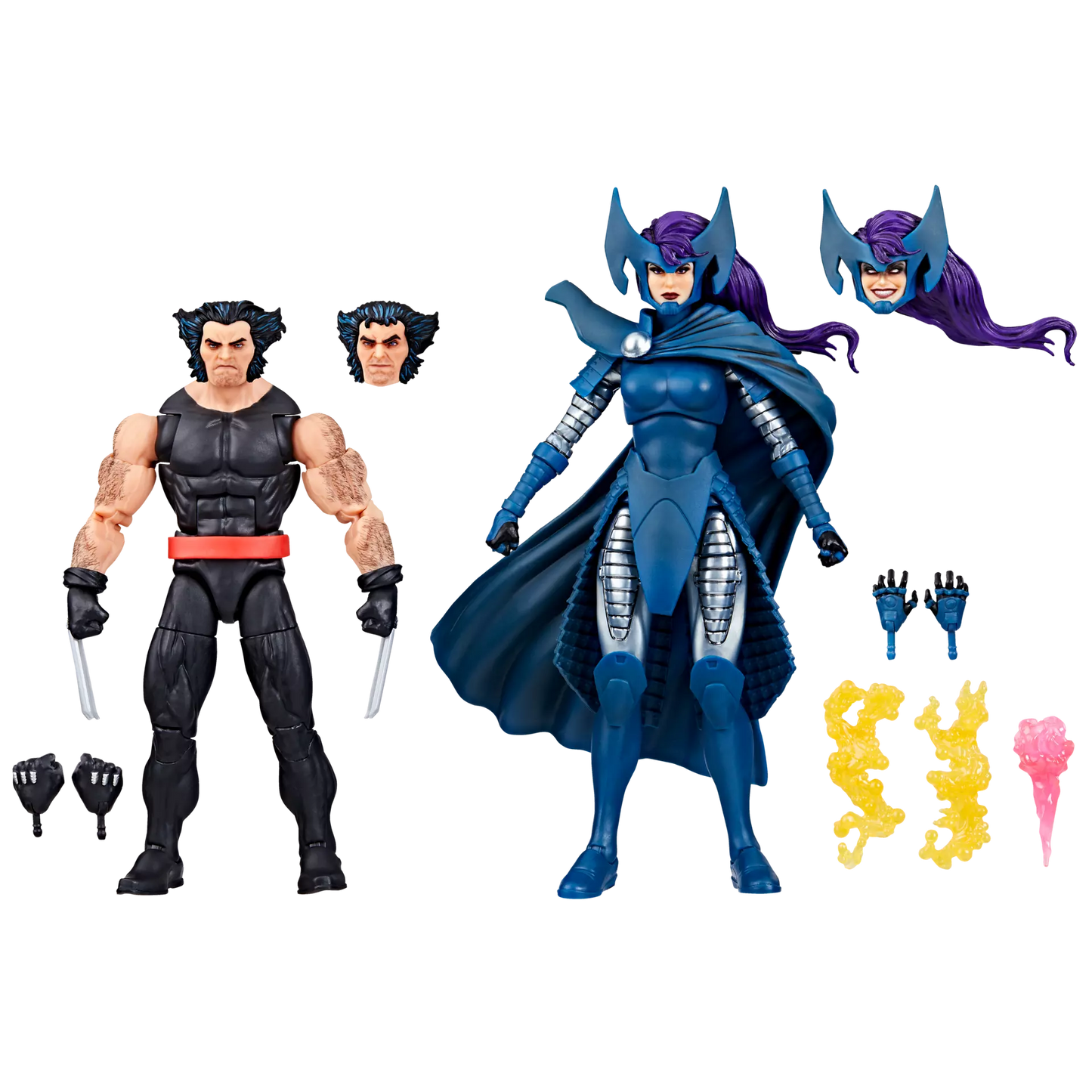 Marvel Legends Series - Wolverine and Psylocke - 2 Pack (50 YEARS)