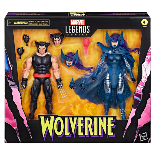 Marvel Legends Series - Wolverine and Psylocke - 2 Pack (50 YEARS)