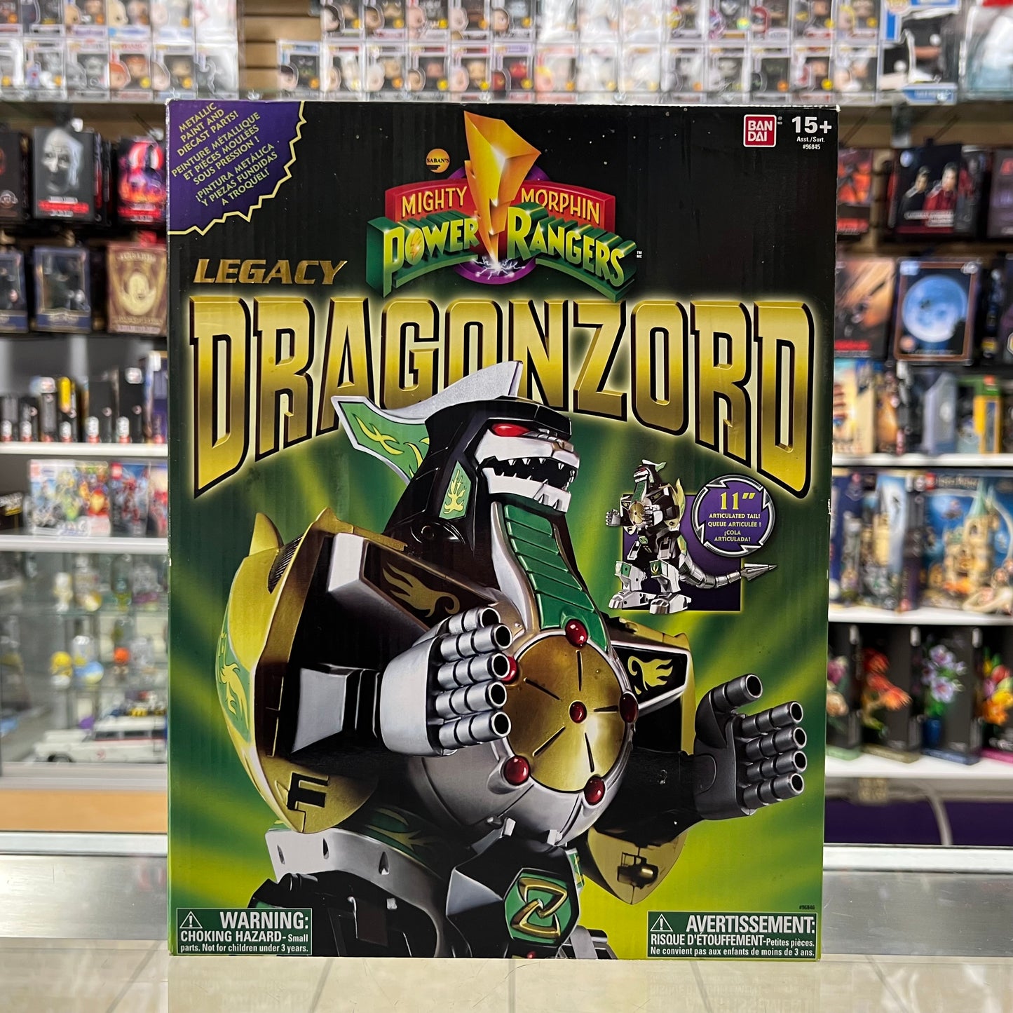Mighty Morphin Power Rangers Legacy - Green Dragonzord - 2014