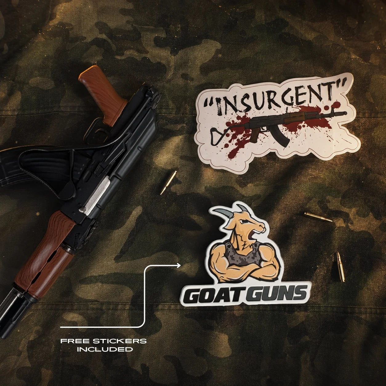 Miniature AK-47 Die Cast Model Kit - (AK47 Wirestock Model)