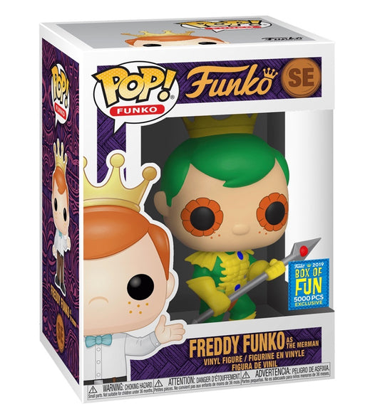 Funko Pop! Freddy Funko as The Merman - Box of Fun 2019 - 5000pc