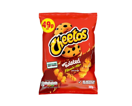 Frito Lay - Twisted Flamin Hot Cheetos - 30g