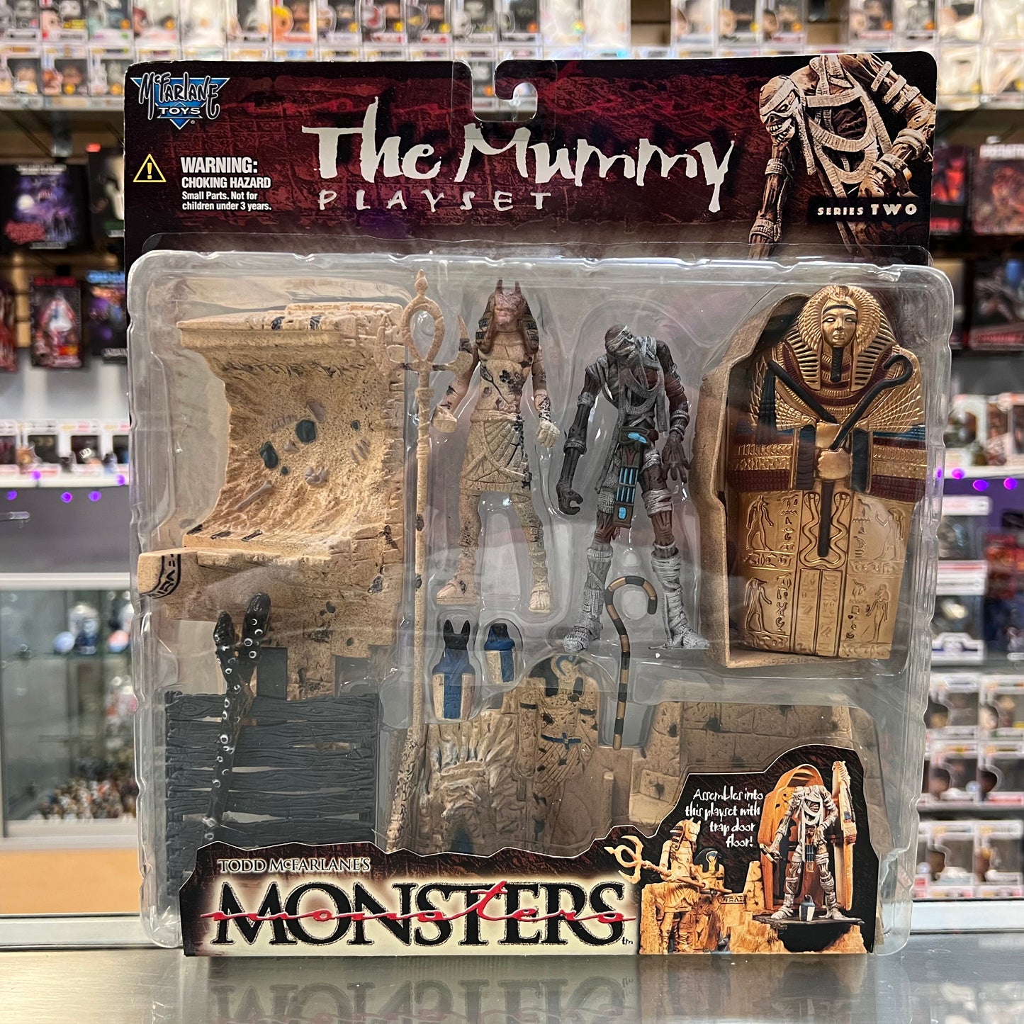 McFarlane Toys - Monsters - The Mummy Playset - Series Two