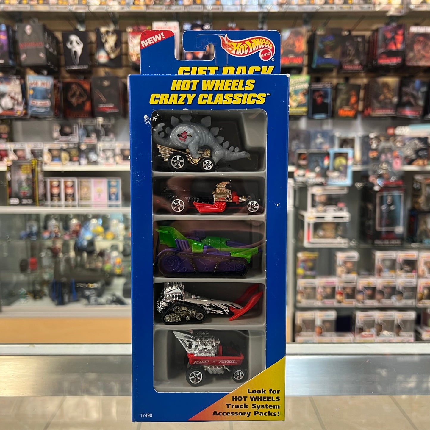 Hot Wheels 5 Car Gift Pack - Crazy Classsics - 1996