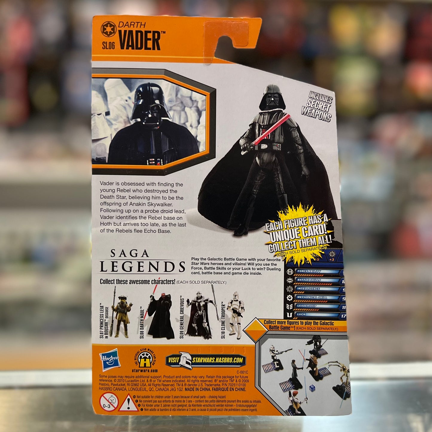 Star Wars Saga Legends - Darth Vader (SL06)- 2010