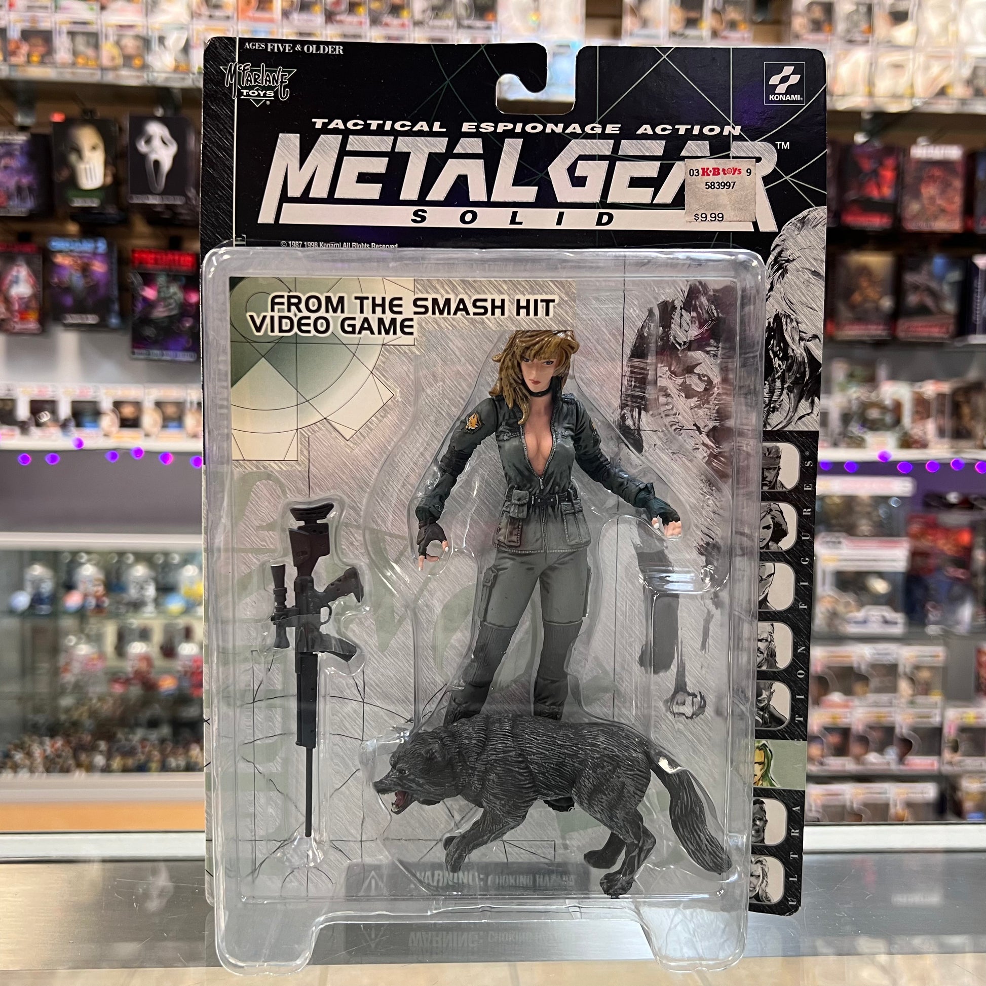 Mcfarlane toys metal gear hot sale solid